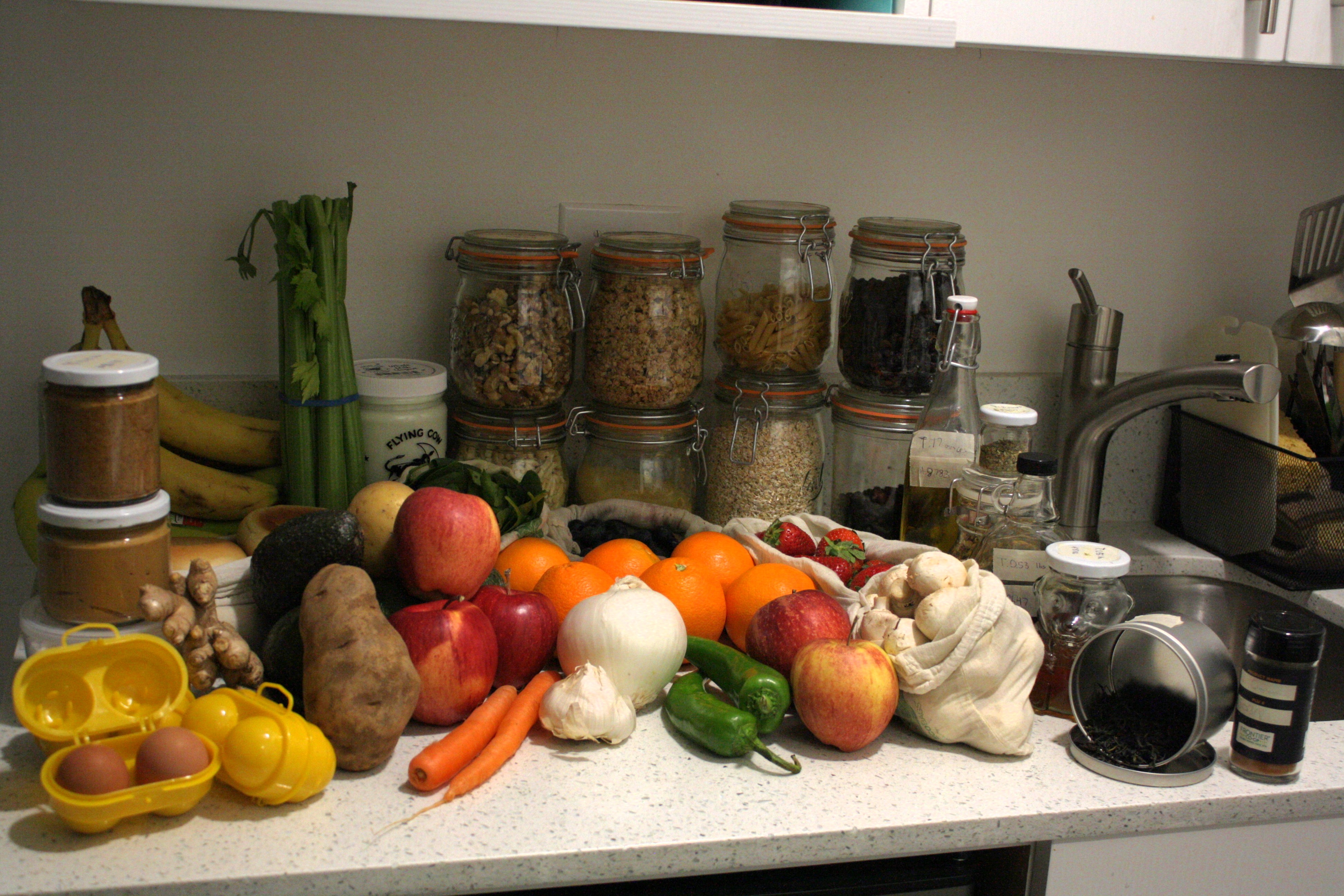 Zero waste groceries